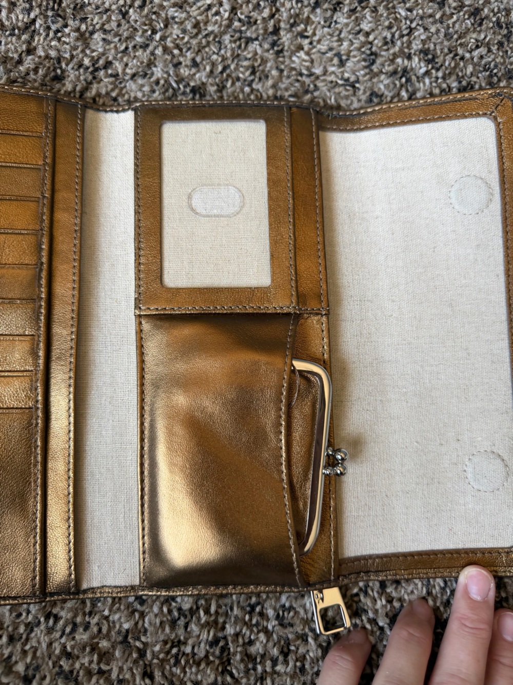 HOBO Gold Wallet - Picture 6 of 12